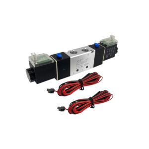 4V220-08 Dual-coil Pneumatic Solenoid Valve with Optional Wiring