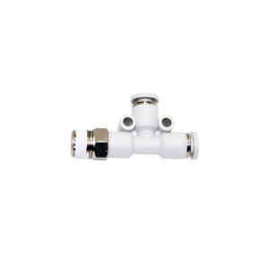 CPD Threaded Side Tee Push-in Pneumatic Fitting