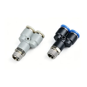 CPX Y-type threaded 3-way pneumatic quick push-in fitting