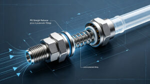 PG straight reducer push-in pneumatic fittings