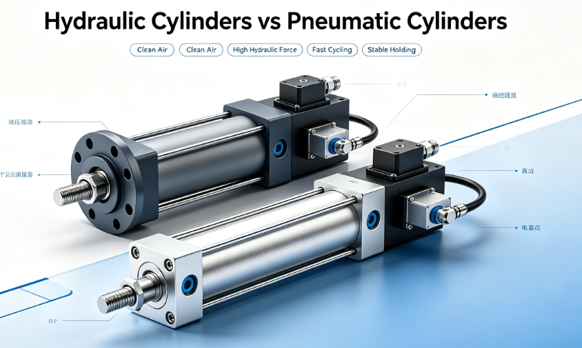 Pneumatic vs Hydraulic: Selecting the Right Power Source for Your Application