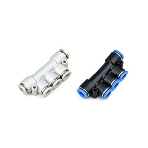 CPK Plastic 5-way Push-in Fitting